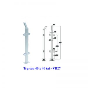 Trụ cao 40 x 40 tai - VB27