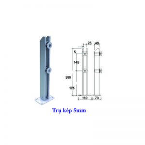 Trụ kép 5mm