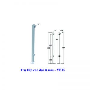 Trụ kép cao đặc 8mm - VB15