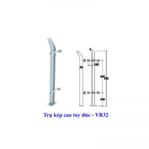 Trụ kép cao tay đúc - VB32