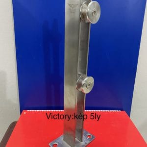 Trụ lan can kính 03