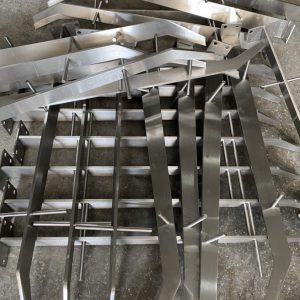 Trụ lan can - cầu thang kính 16